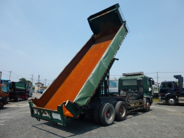 検切れナンバー付き!!新明和製22tロング土砂ダンプ350PSターボ 検切れナンバー付き!!新明和製22tロング土砂ダンプ350PSターボ
