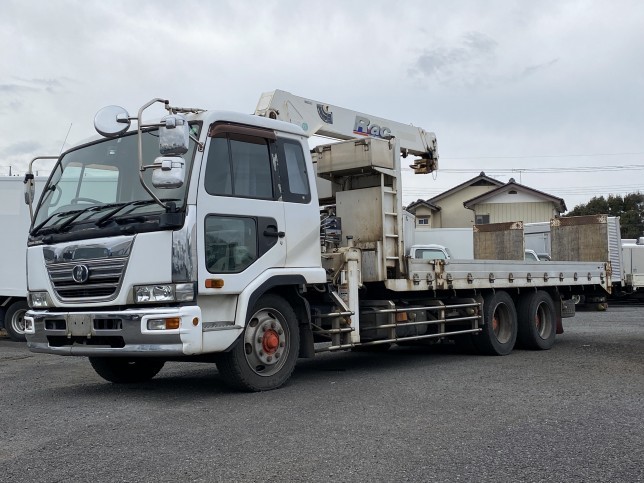 タダノ3段クレーン付セーフティローダー フックイン ラジコン有 自動歩み ウィンチ付 積載9t | 栃木県の中古トラック販売・買取の【坂本自動車商会】